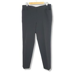 Vince Camuto Black Creased Dress Pants Trousers Size 14